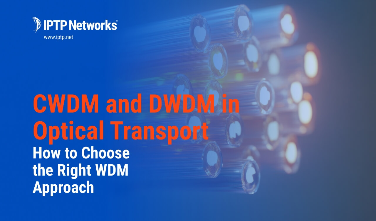 CWDM and DWDM in Optical Transport: How to Choose the Right WDM Approach
